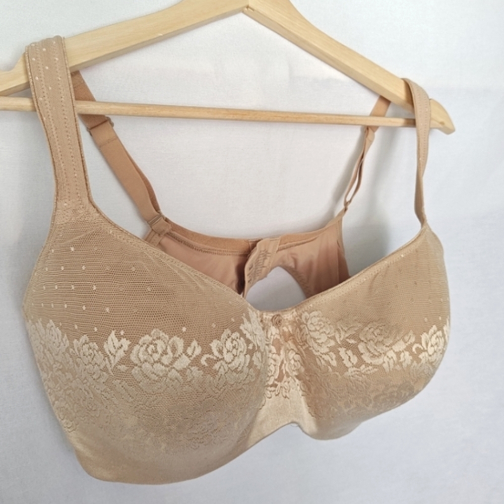 Soma Bra Stunning Support Balconette Tan Beige Contour Foam Cups Underwire 36DDD - Picture 3 of 7